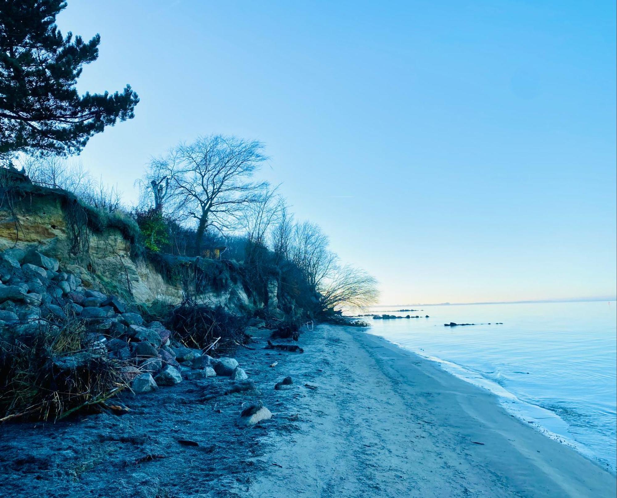 Ferienhaus Am Strand Loissin Bagian luar foto